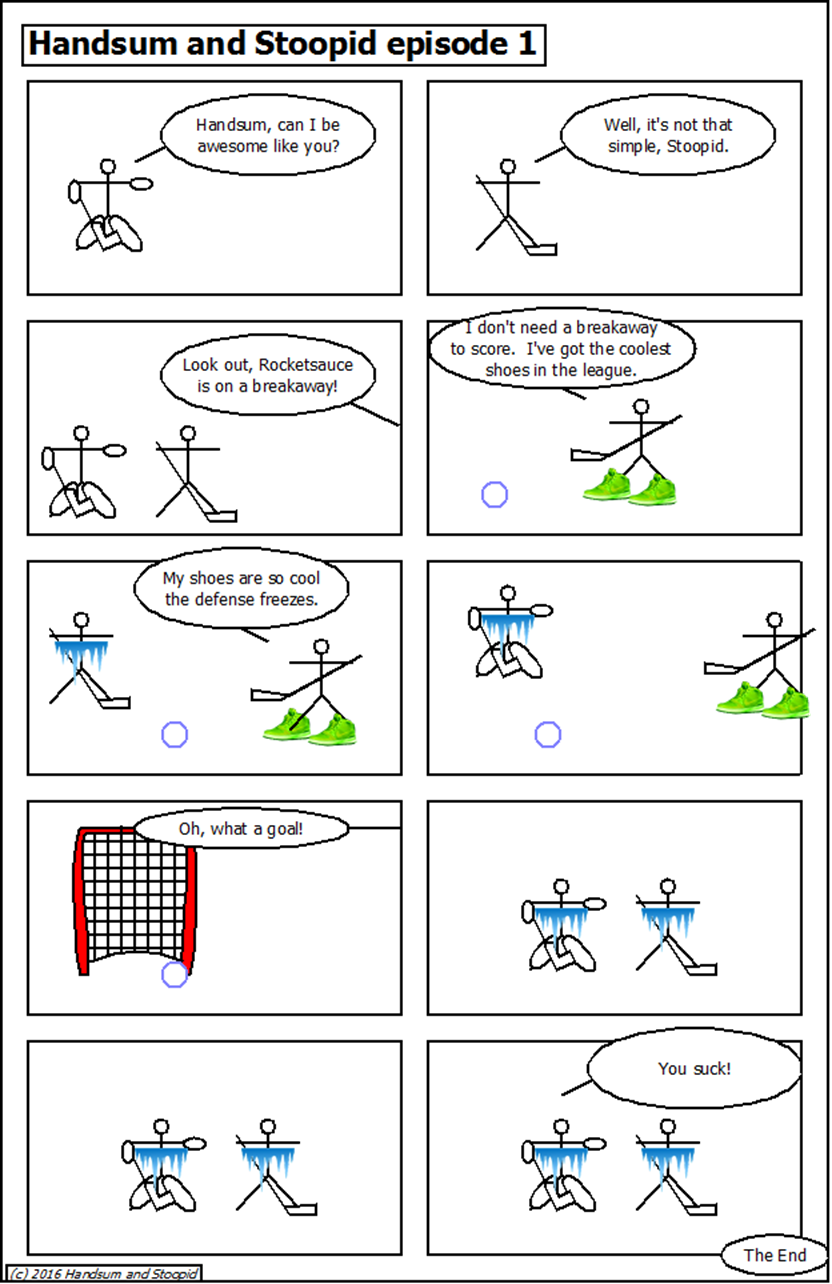 Handsum & Stoopid, episode 1